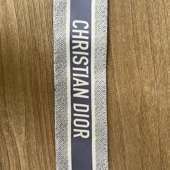 Dior Ivory Multicolor Silk Twill Scarf - Picture 2 of 6